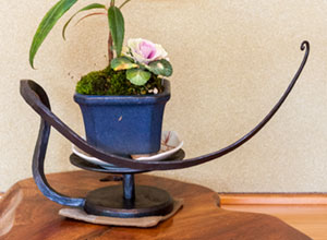 【工房孝鉄】山広孝司氏の燭台。花台にも。